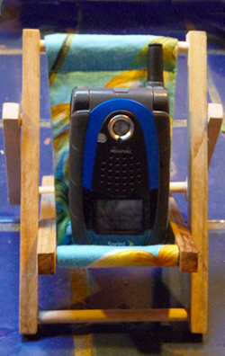 This is a phone chair. Isn't it crazy???