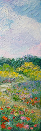 Available Slice of Life painting titled Lettuce - Watsonville, California