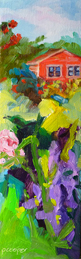 Available Slice of Life painting titled Red House